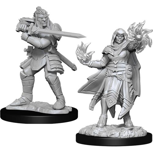 Dungeons & Dragons: Unpainted Miniatures - Hobgoblin Fighter & Hobgoblin Fighter (W15)