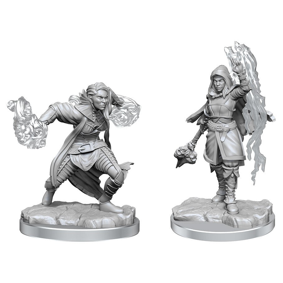 Dungeons & Dragons: Unpainted Miniatures - Half-Elf Warlock (W20)