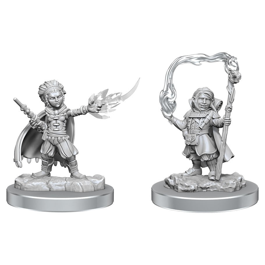 Dungeons & Dragons: Unpainted Miniatures - Halfling Wizards (W20)