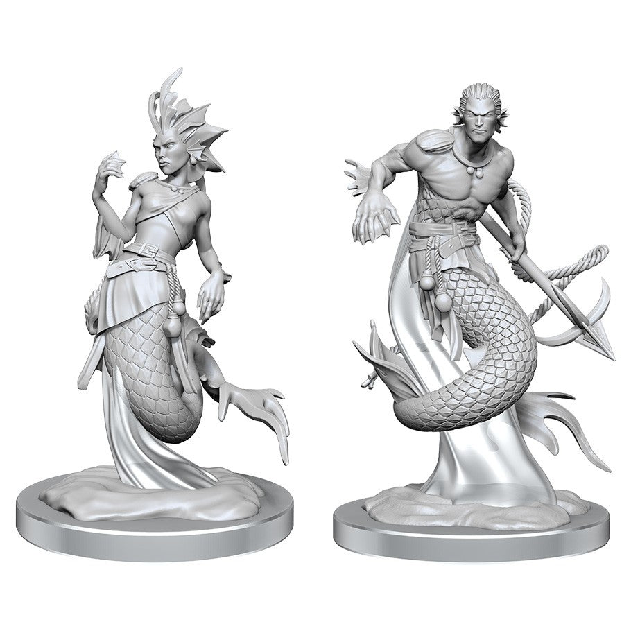 Dungeons & Dragons: Unpainted Miniatures - Merfolk (W20)